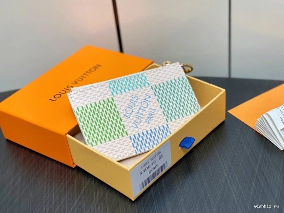 WIS Holder-12*8*0.8cm VUITTON Romy Card LOUIS 0207